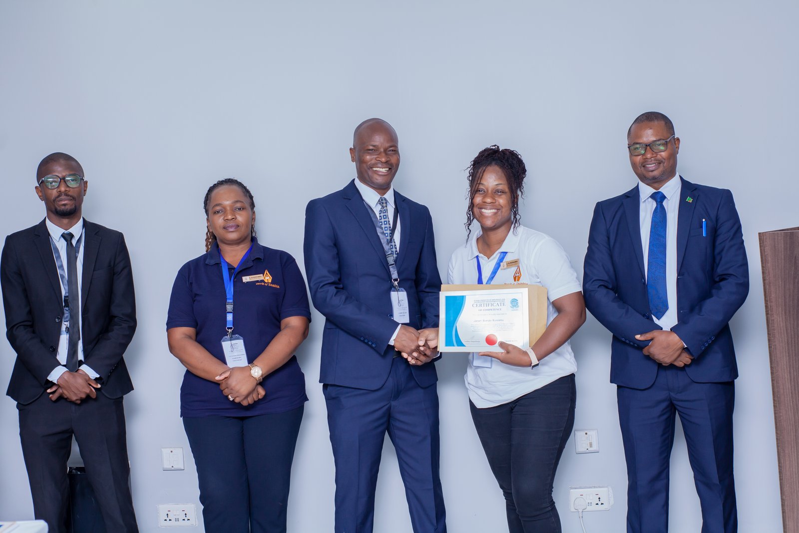 Certificate Presentation